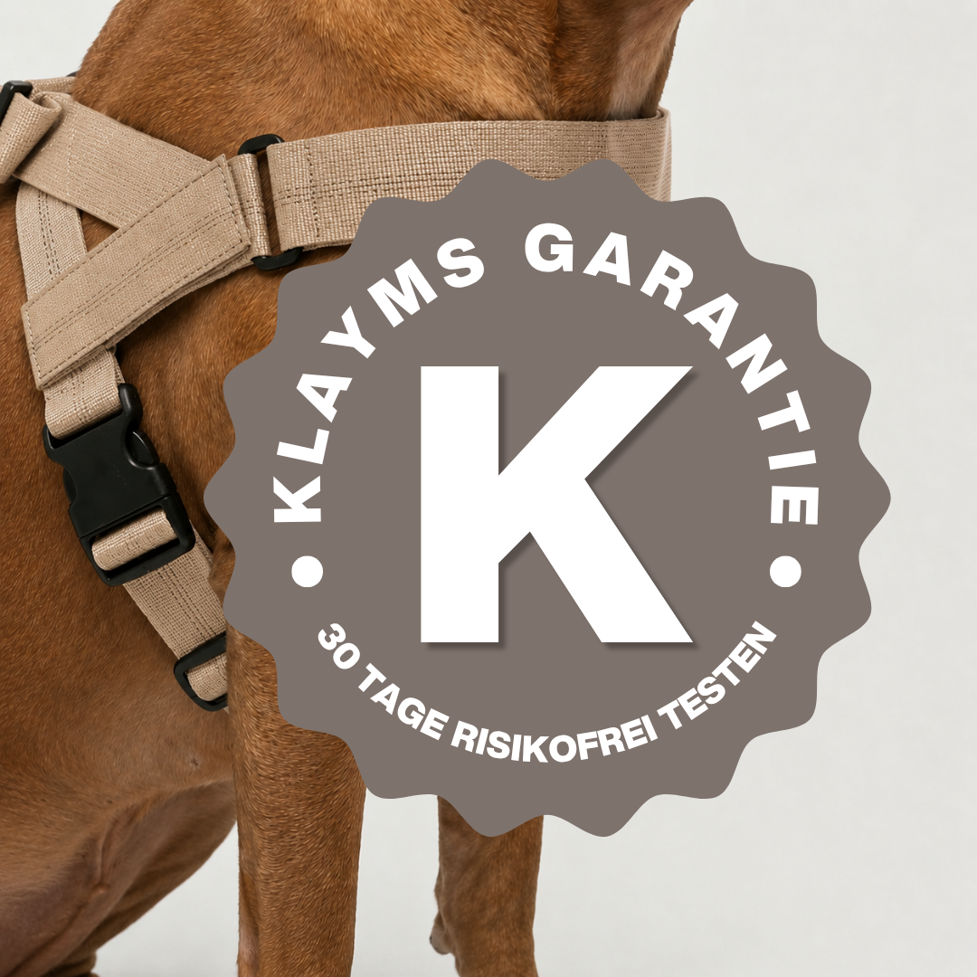 KLAYMS WalkPro – Personalisiertes Anti-Zug Hundegeschirr mit Bungee-Leine